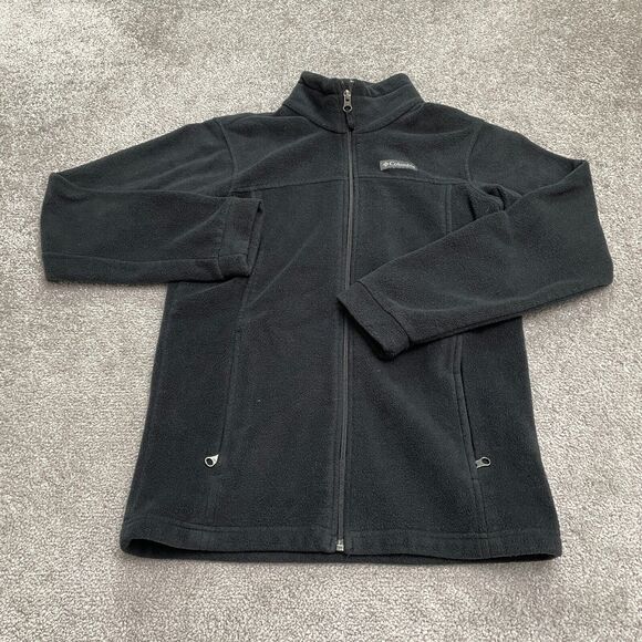 Columbia Other - Columbia Steens Mountain Fleece Jacket Boys Youth Large Black Full Zip Outdoor